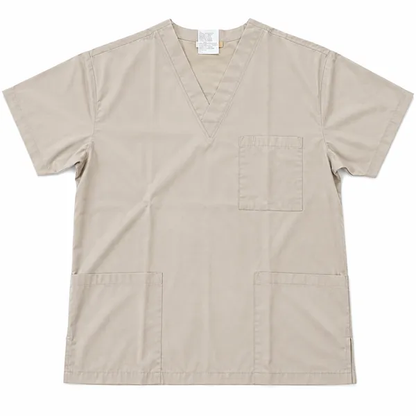 All Heart Biege Scrubs Top, S - Image 4