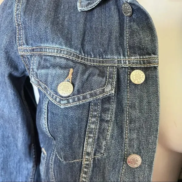 Lucky Brand “Tomboy Trucker” Denim Blue Jean Jacket‎ - Image 4