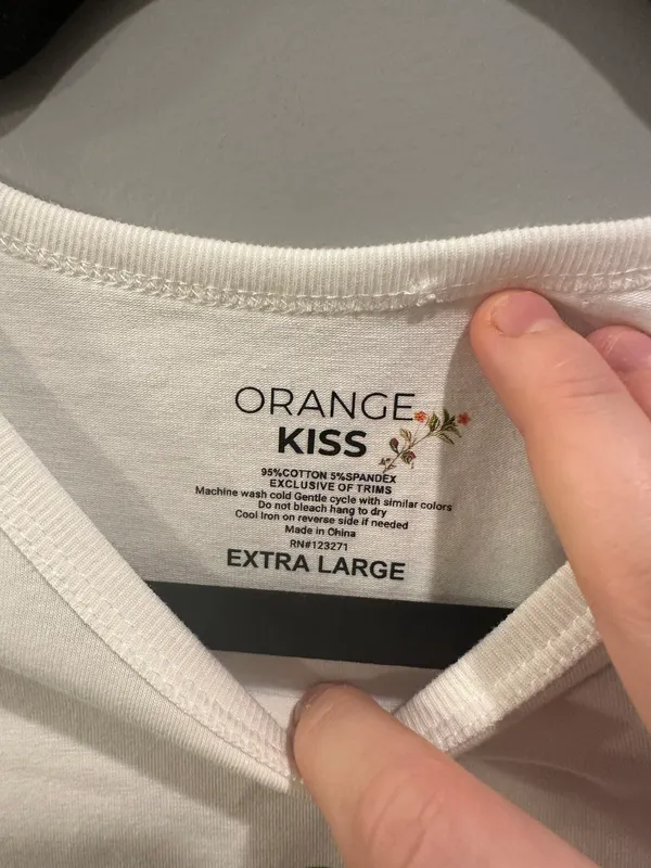 Orange Kiss Spicy Margs Baby Tee - Image 4