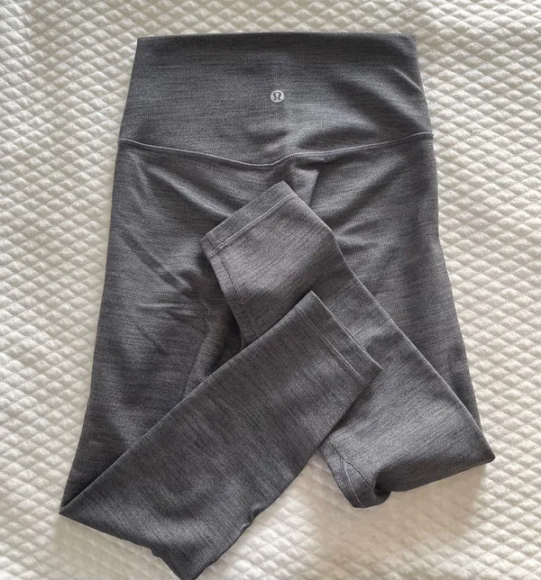 Lululemon Align 25 inch leggings mini heathered herringbone size 4 - Image 2