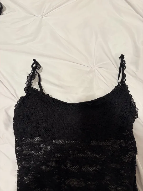 Lace bodysuit Black - Image 2
