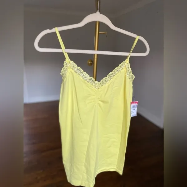 NWT Babydoll‎ Cami Top Blouse Coquette Vintage 90’s Quiet Luxury Boho Romantic - Image 2