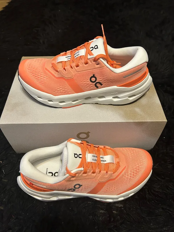 ON CLOUDRUNNER sunstone ivory athletic training running shoes sneakers women’s 7 new - Image 8