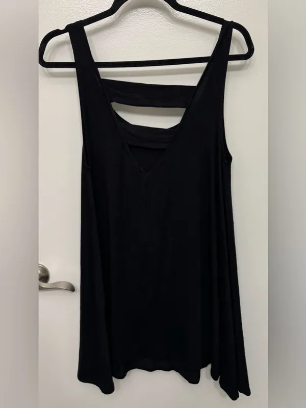 EUC Garage Black Mini Dress | Casual FlowyGoing Out Dress - Image 2