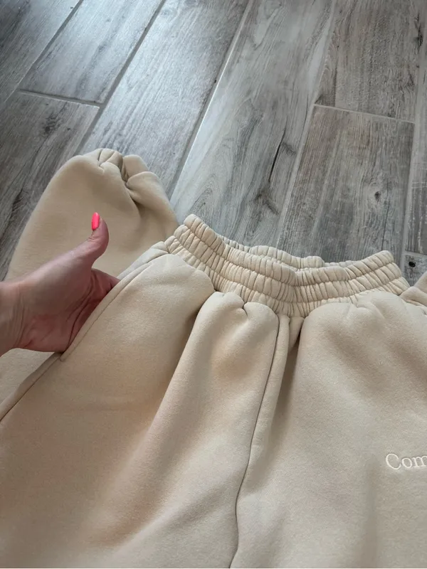 Comfrt Signature Fit Sweatpants In Bone Size Small - Image 4