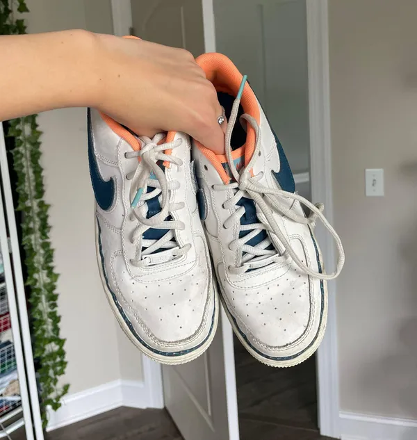 Nike 2019 Air Force 1 Low GS 'Swoosh Chain' - Image 5