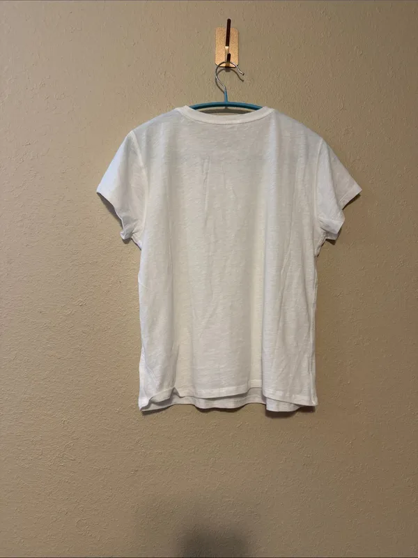 AERIE Little Devils Polaroid Vintage T-Shirt White Short‎ Sleeved Size XS - Image 6