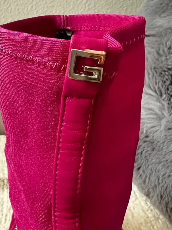 GUESS Fuschia Booties size 10 - Image 4