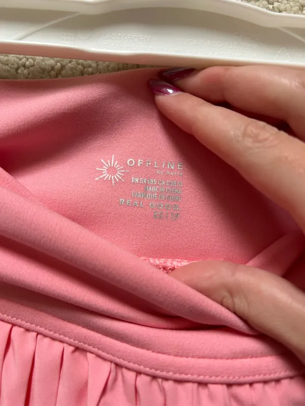 OFFLINE by Aerie pink pleated tennis skirt - Image 3