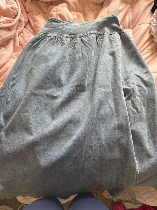 Gameday Jean Skirt Blue Size M - Image 2