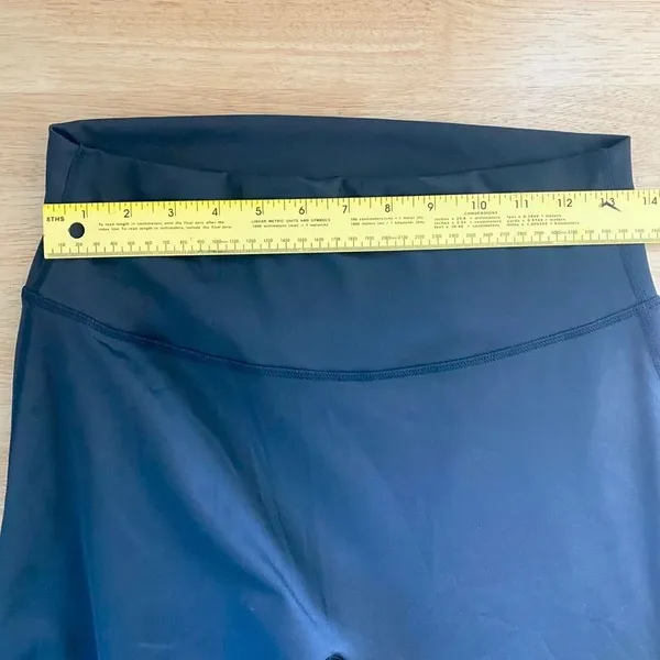 NWOT Pobodo High Waisted Yoga Casual Wide Leg Pants Size M Black - Image 5