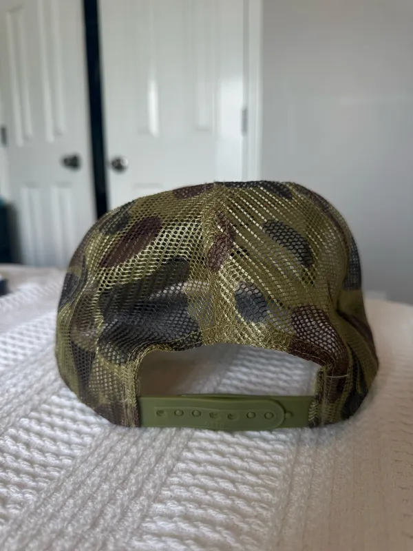 black panther camo trucker hat Green - Image 3