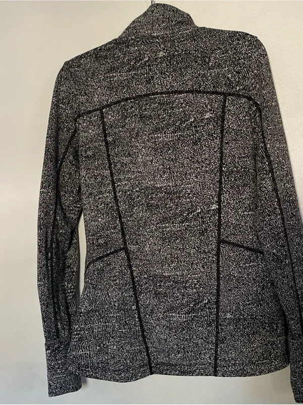 Mondetta Black & Gray Marled Quarter-Zip Pullover - Image 5
