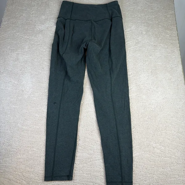 Women's Lululemon Size 6 Align High Rise Leggings Green‎ - Image 5