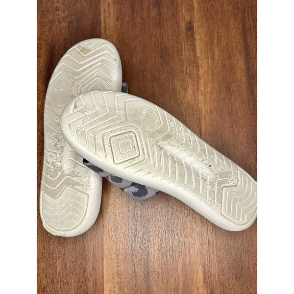 Apple Bottoms Toms Womens Mallow Cement XXL Abstract Leo Repreve Matte Woven Slide Sz 8 EUC! - Image 5