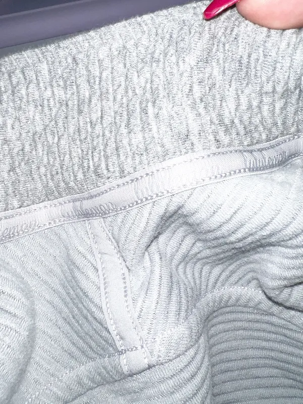 Lululemon On Repeat Heatered Core Light Gray Zip-Up Bomber Jacket - Image 10