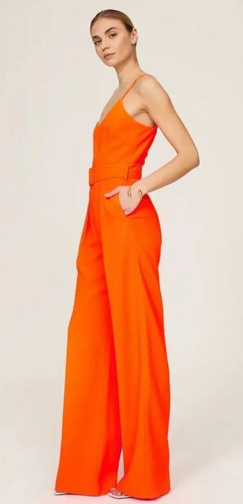 Black Halo Evie Jumpsuit 2 Rent the Runway Preloved $435 - Image 6
