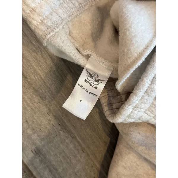 Boys Lie All That Baggage Terry Natural Sweatpants size Small - Image 6