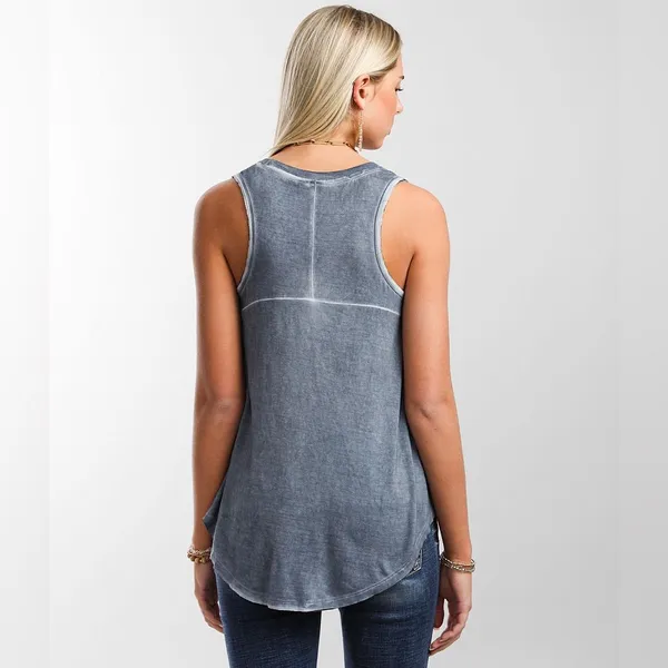 Buckle White Crow Washed Tank Top - Image 3