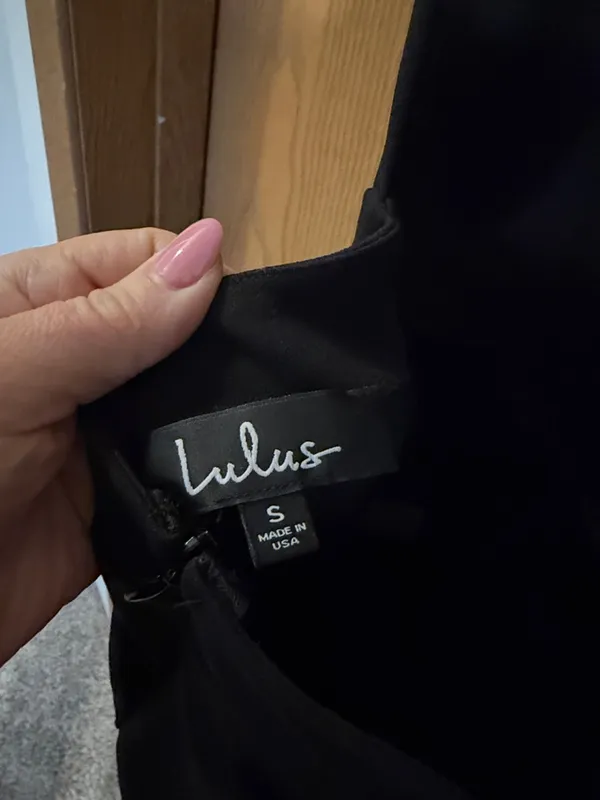 Lulus Women’s Black‎ Something to Behold Jumpsuit Small - Image 8