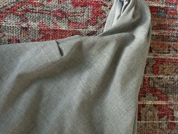 ZARA Grey Off-The-Shoulder Top - Image 2