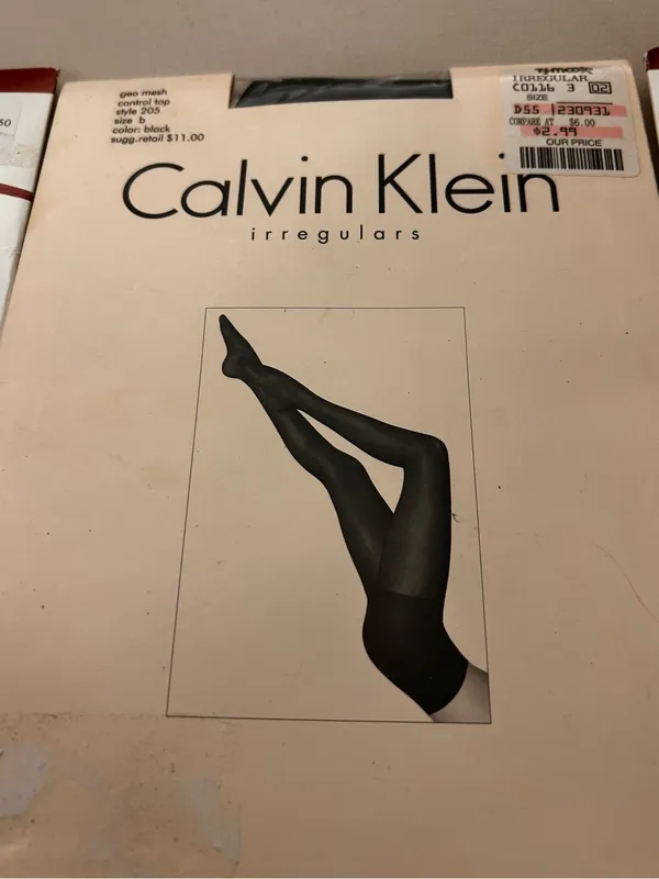 Calvin Klein Black Sheer Tights - Berkshire Shimmers 3PAIR-sug retail $30 - Image 4