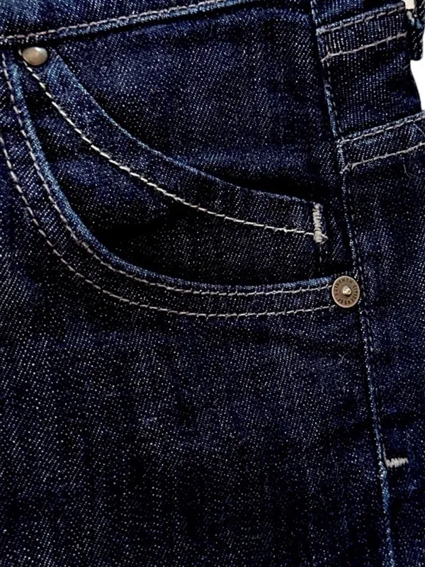 CITIZEN OF HUMANITY MID RISE HUTTON WIDE LEG FLARE DARK WASH SIZE 30 Inseam 34 - Image 10