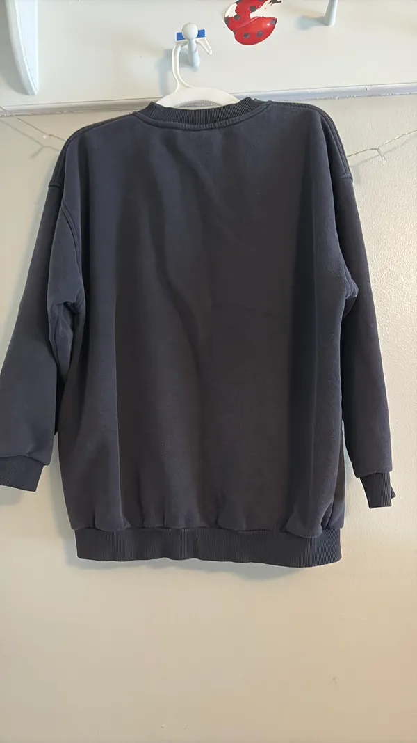 Nike Pullover Sweatshirt Black - Image 5