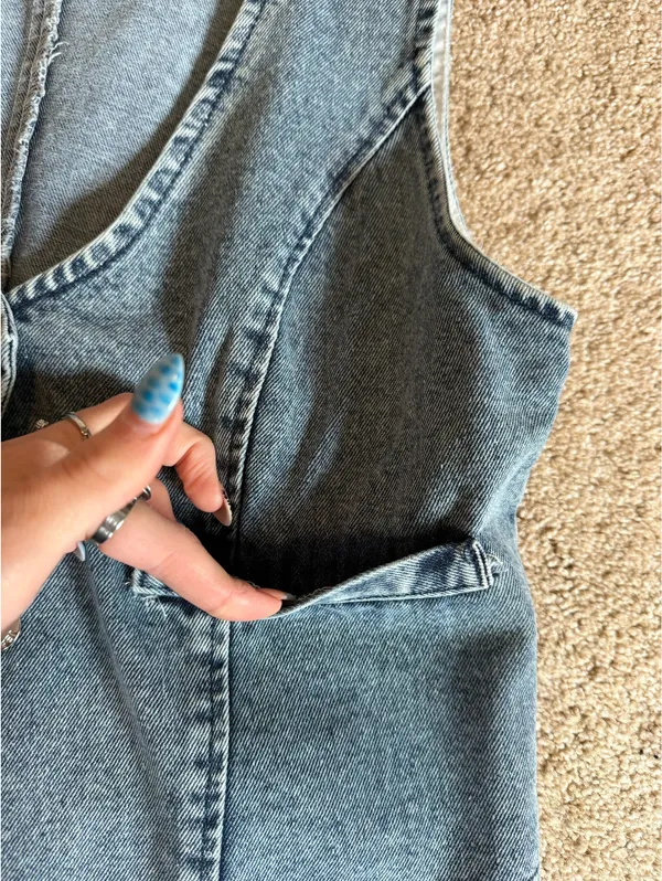 Denim top Blue - Image 2