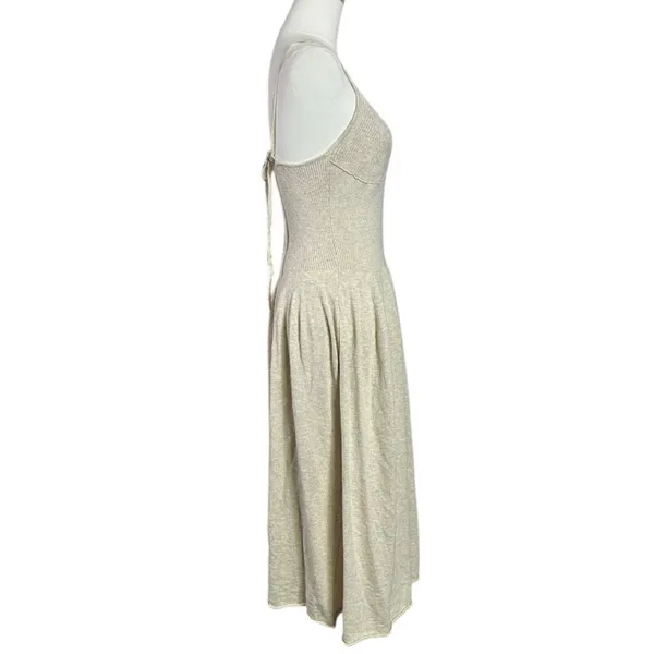Free People Ethereal Dainty Tula Sweater Midi Dress in Natural Beach Medium - Image 6