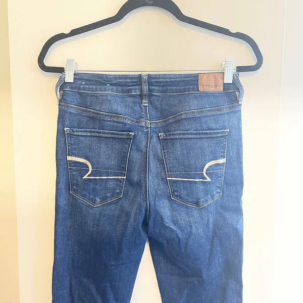 American Eagle Outfitters Super Hi-Rise Jeggings Size 4 Regular - Image 4