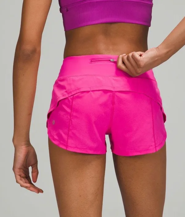 NWT Lululemon Speed Up Shorts LR 2.5” Lined Sonic Pink Size 12 - Image 2