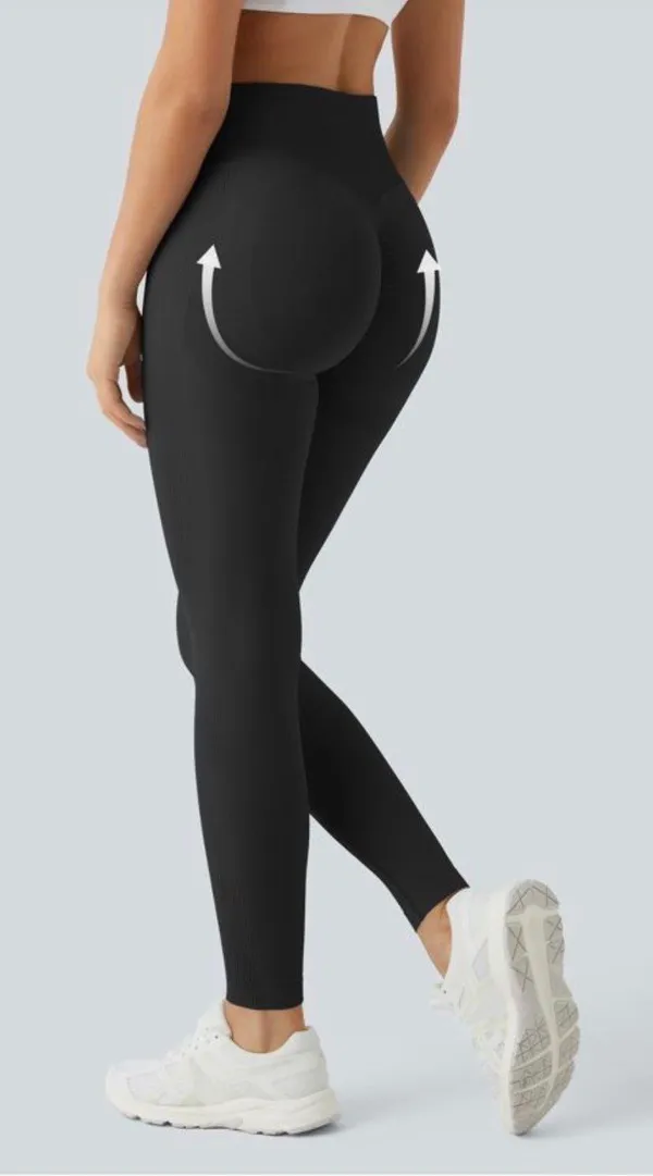 Halara Seamless Flow High-Waisted Butt Lifting Leggings - Image 2