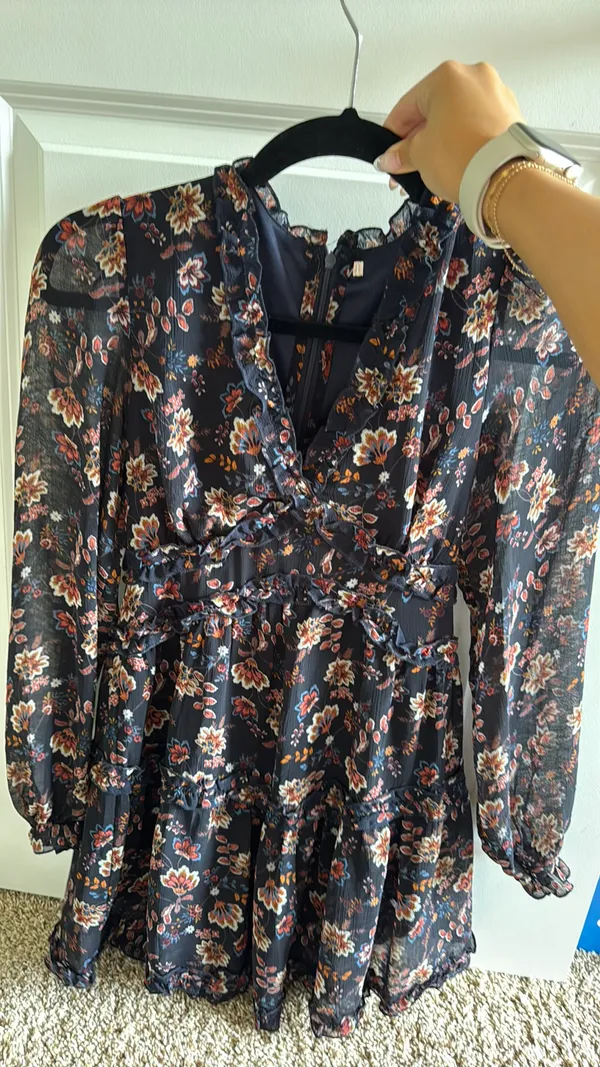 Floral Mini Dress Francesca's - Image 7