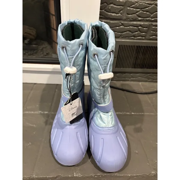 Sorel Women's Disney Frozen‎ Elsa Snow Boots Waterproof Winter Blue Size 7 - Image 7