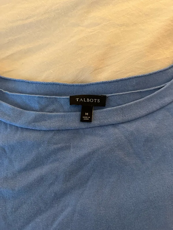 Talbots Blue Sweater - Image 2