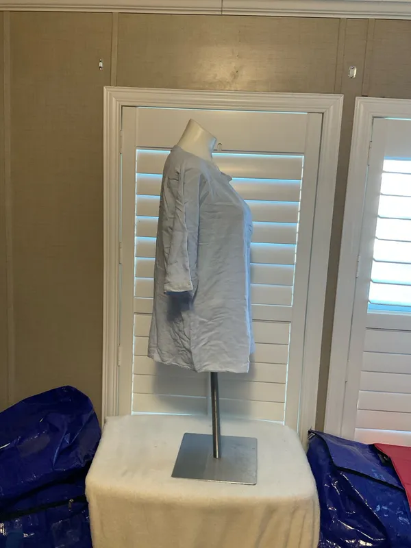 Light blue woman blouse Size XL - Image 2