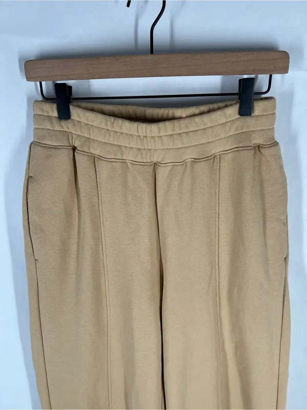 Nation LTD Lincoln Slit Pant Sandstorm Size S Wide Leg Cotton Pull On - Image 3
