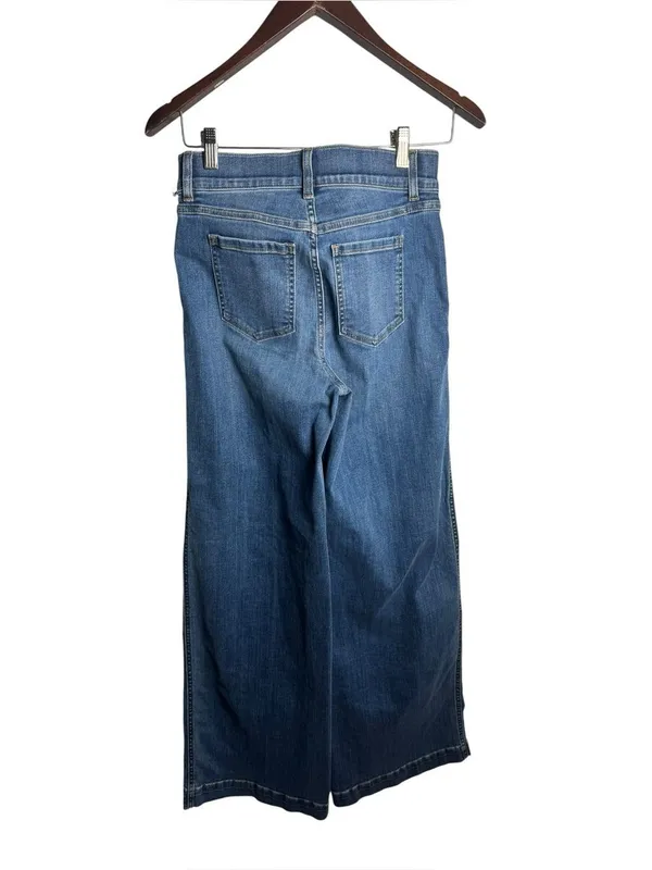 Spanx Seamed Front Wide Leg Jeans in Vintage Indigo S NWT - Image 3
