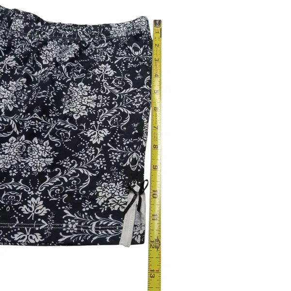 Studio Badgley Mishka Pajama 2 Piece Set Set Shorts Cami Black White Size MEDIUM NEW NWT - Image 13