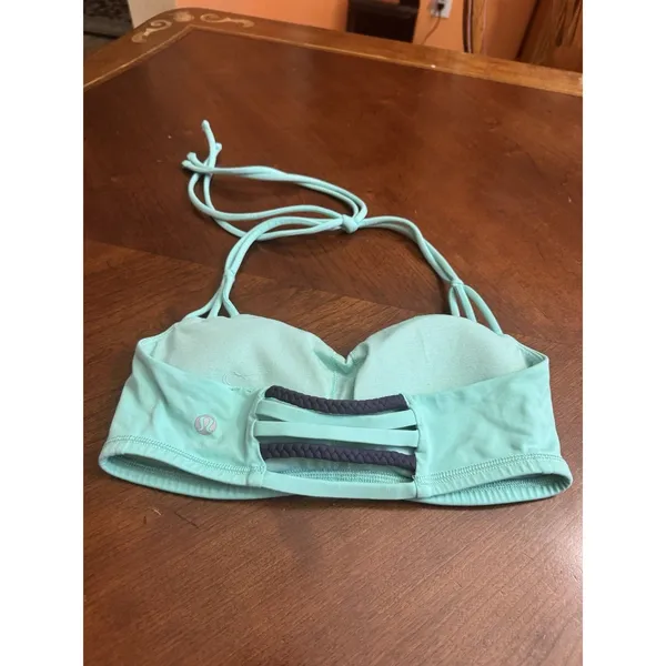 Lululemon Women’s Alight Bra, Sport Bra, Ocean Blue Size 6 - Image 6