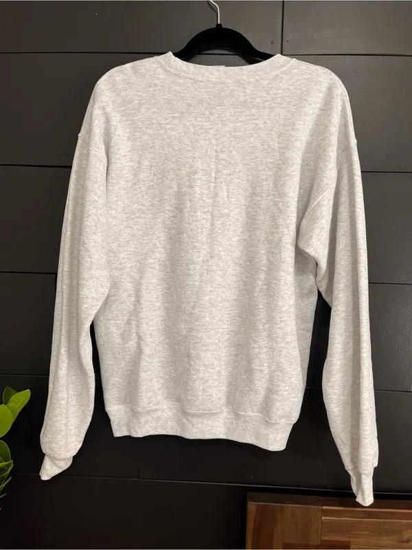 DECA Graphic Gray Crewneck Pullover Sweatshirt Unisex Sz M Chanhassen NWOT - Image 4