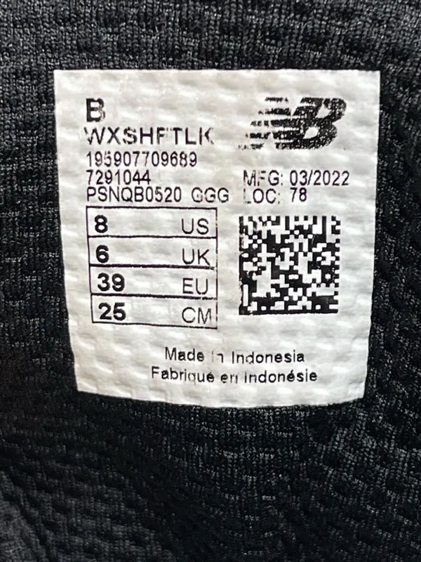 New Balance FuelCell Shift TR Women's Black Training Shoes Size 8B - Image 4