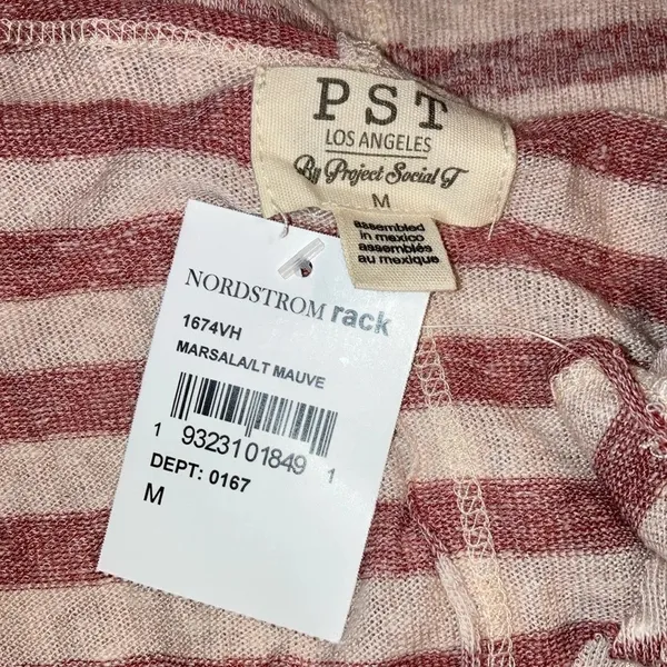 NWT Project Social T PST Short Sleeve Tee Shirt Top M v6x - Image 4