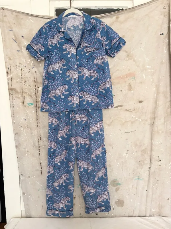 Printfresh Bagheera Snow Leopard Pajama Set - Image 2