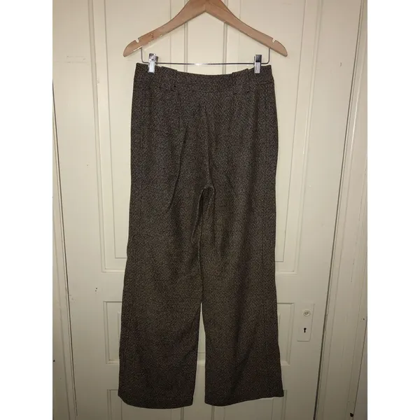 Soft Surroundings Women’s Tweed Business Casual Wide Leg Pants Size 4 - Image 10