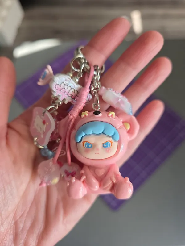 Dora TNT Space Bag Charm Key Charm Phone Charm Pink - Image 6
