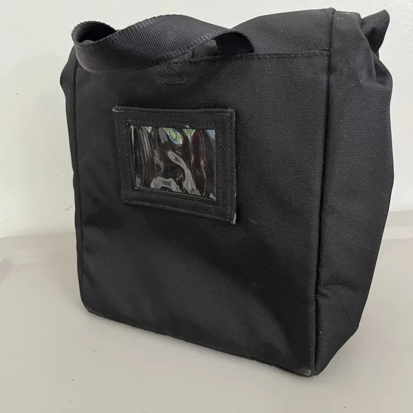 Vera Bradley Lunch‎ Bag Womens OS Black Roll Top Insulated Bag - Image 6