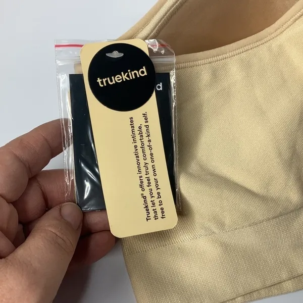 NWT Truekind daily comfort wirefree shaper bra nude size‎ 3XL - Image 5