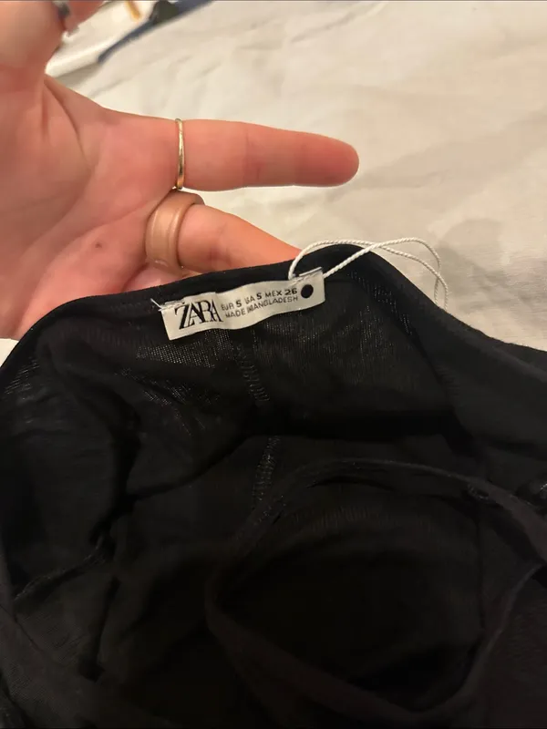 Zara black maxi dress - Image 2